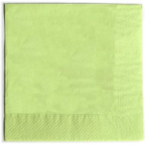 Napkins /2ply/ 38x38cm /Lime/ 50pcs