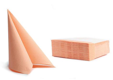 Napkins Soft Point /38x38cm/Apricot/50Pc