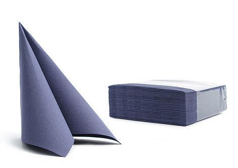 Napkins Soft Point /38x38cm/D.Blue/ 50Pc