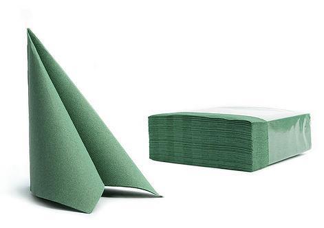 Napkins Soft Point /38x38cm/D.Green/50Pc