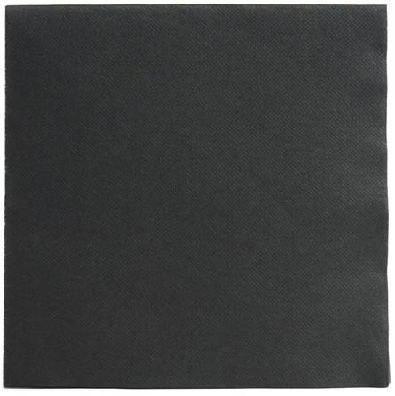 Napkins Soft Point /38x38cm/Black/ 50pcs