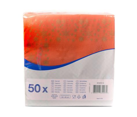 Napkins Airlaid /40x40cm /Snowflake/50Pc