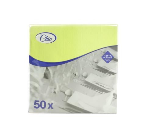 Napkins Airlaid /40x40cm /Kivi/ 50pcs