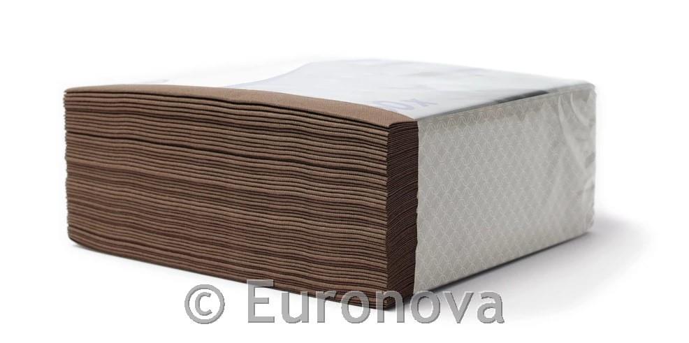 Napkins Airlaid /40x40cm /Brown/ 50pcs
