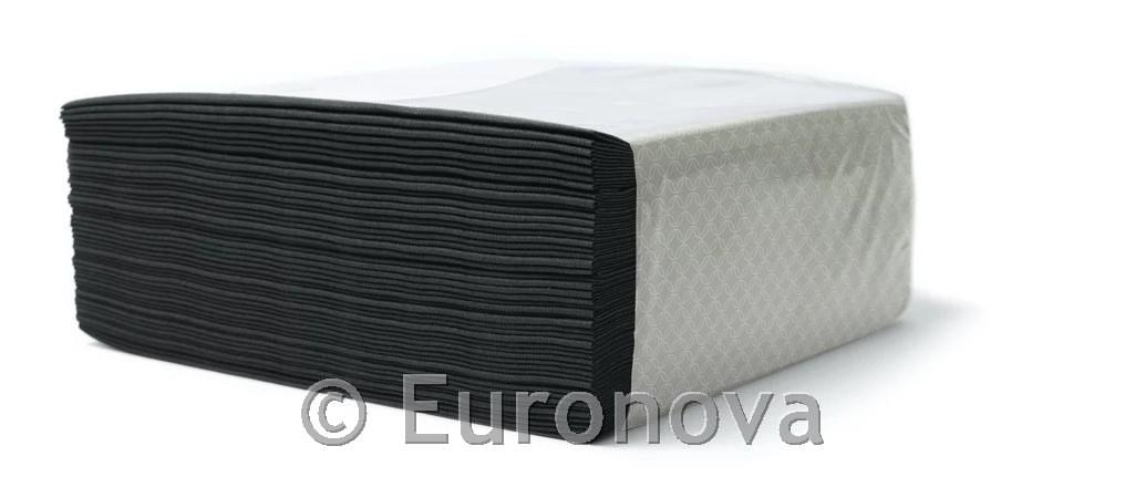 Napkins Airlaid /40x40cm /Black/ 50pcs