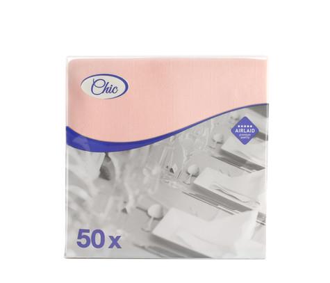 Napkins Airlaid /40x40cm /Pink/ 50pcs