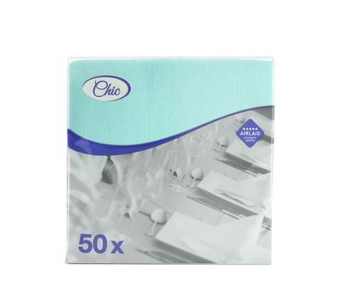 Napkins Airlaid /40x40cm /Mint/ 50pcs