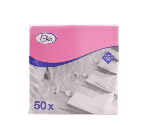 Napkins Airlaid /40x40cm /Fuchsia/ 50pcs