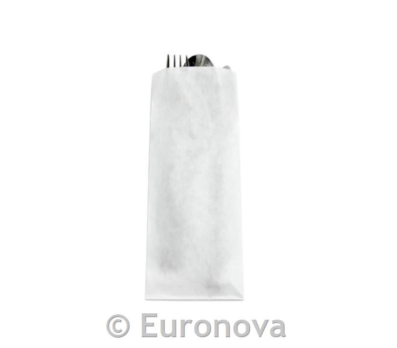 Cutlery Pocket / 23x8cm /White+P/ 1000Pc