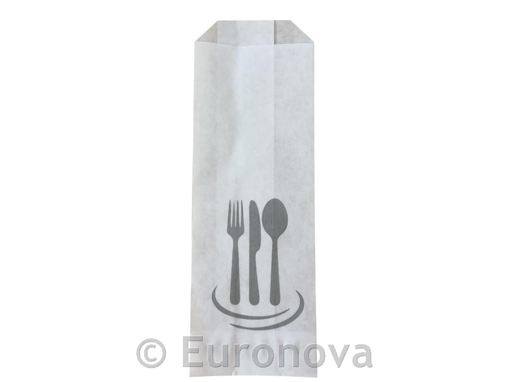Cutlery Pocket / 23x8cm /White/ 1000pcs