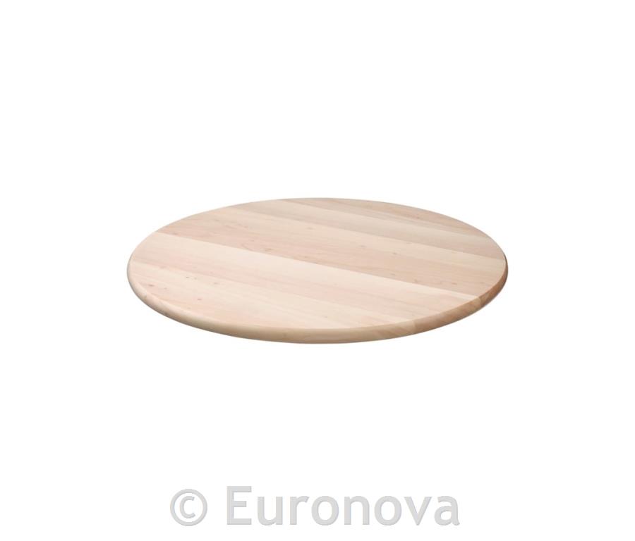 Wooden Rotating Serving Plate / 35cm