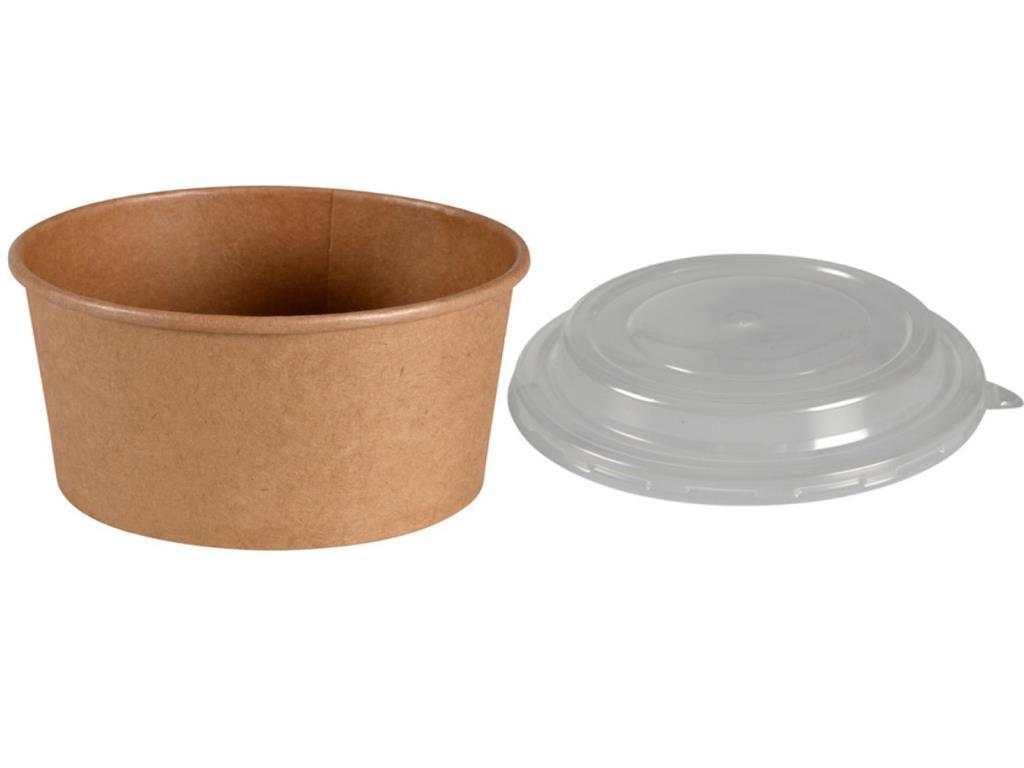 Kraft Paper Bowls / 15x6cm / 750ml /50pc