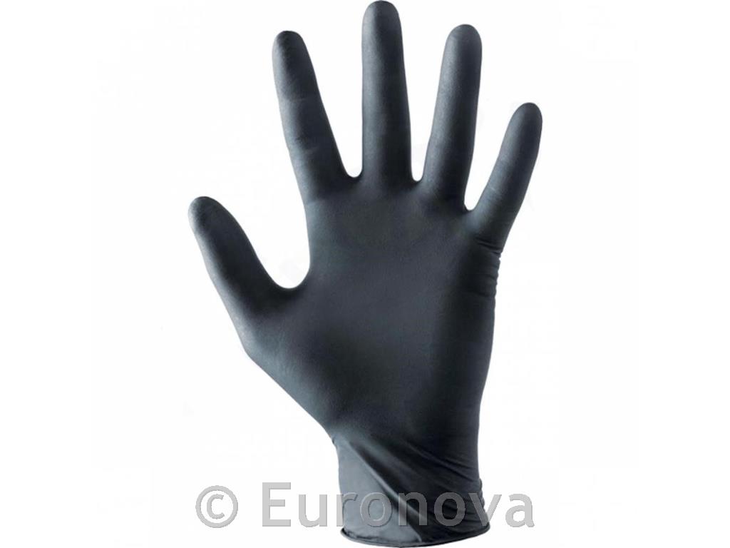 Nitril Gloves / Black / M / 100pcs
