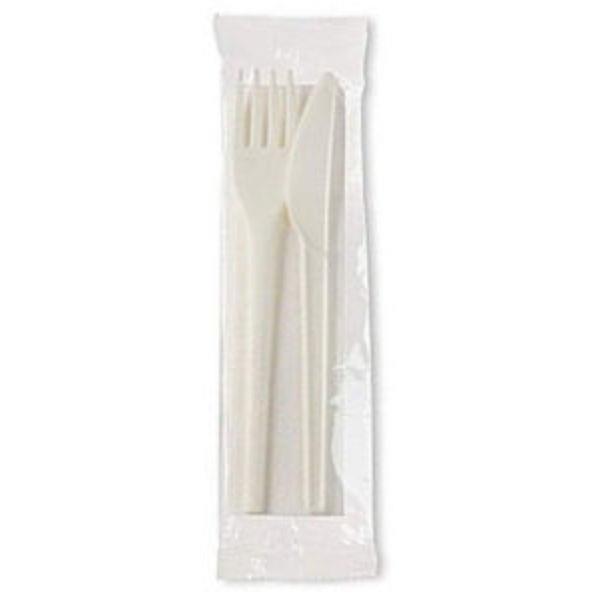 Set / Plastic Cuttlery /Fork,Knife/ 1Pc