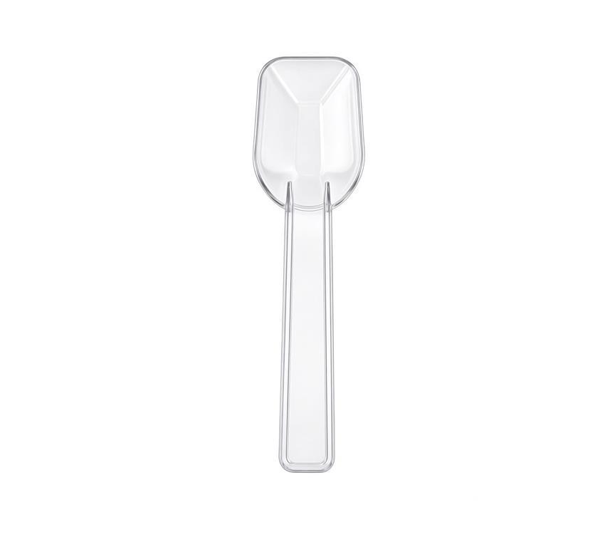 Plastic coffee spoon / 13cm / 50 pcs