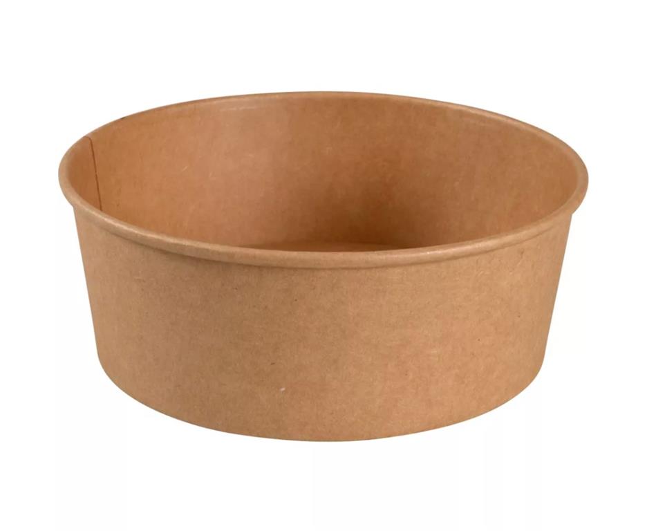Kraft bowl / 1000ml / 187mm / 50pcs