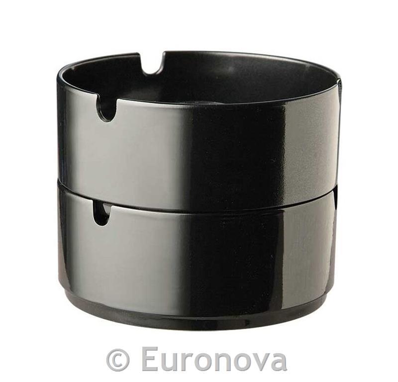 Ashtray / 10cm / black / melamine