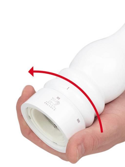 Paris Pepper Grinder / 12cm / White