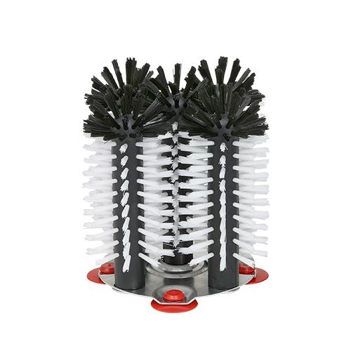 Glass Cleaning Brush /4-Part/ 18cm / Alu