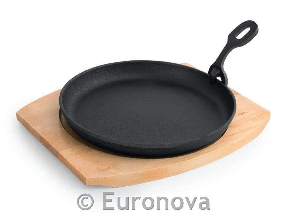 Cast Iron Serving Pan / Saucer / 22cm