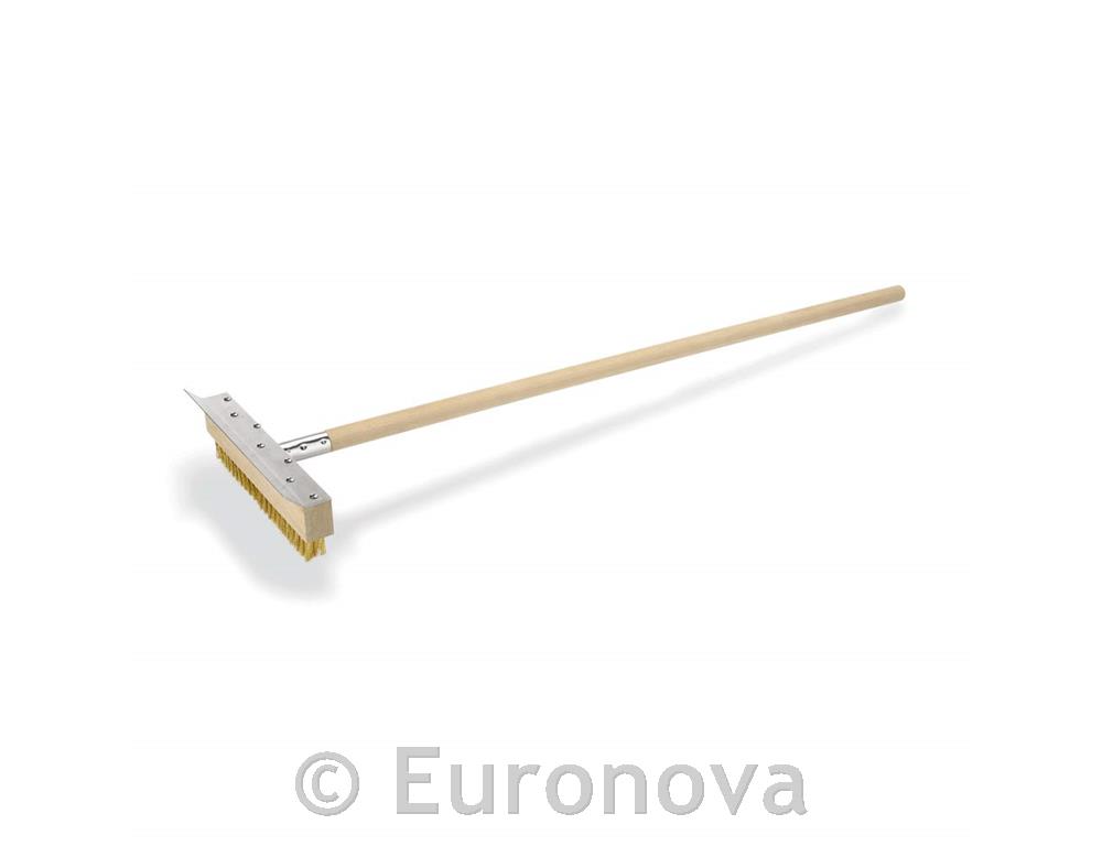 Brush & Scraper For Pizza Oven / 105cm