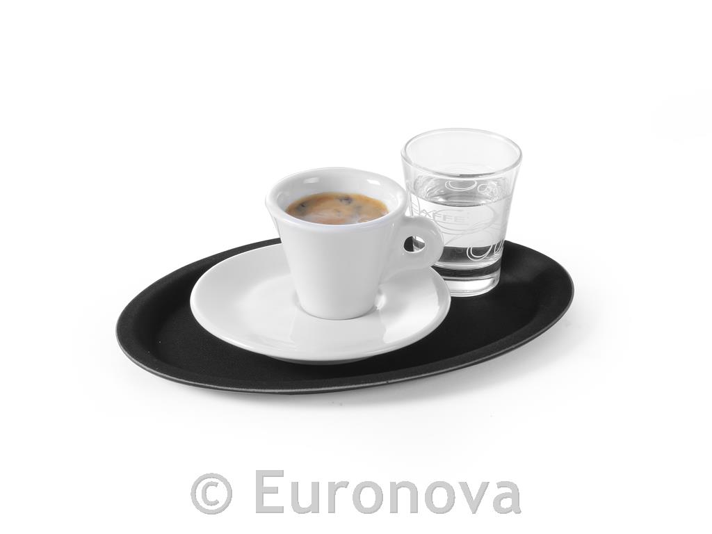 Bar Serving Tray /29x22cm/ Black/ Noslip