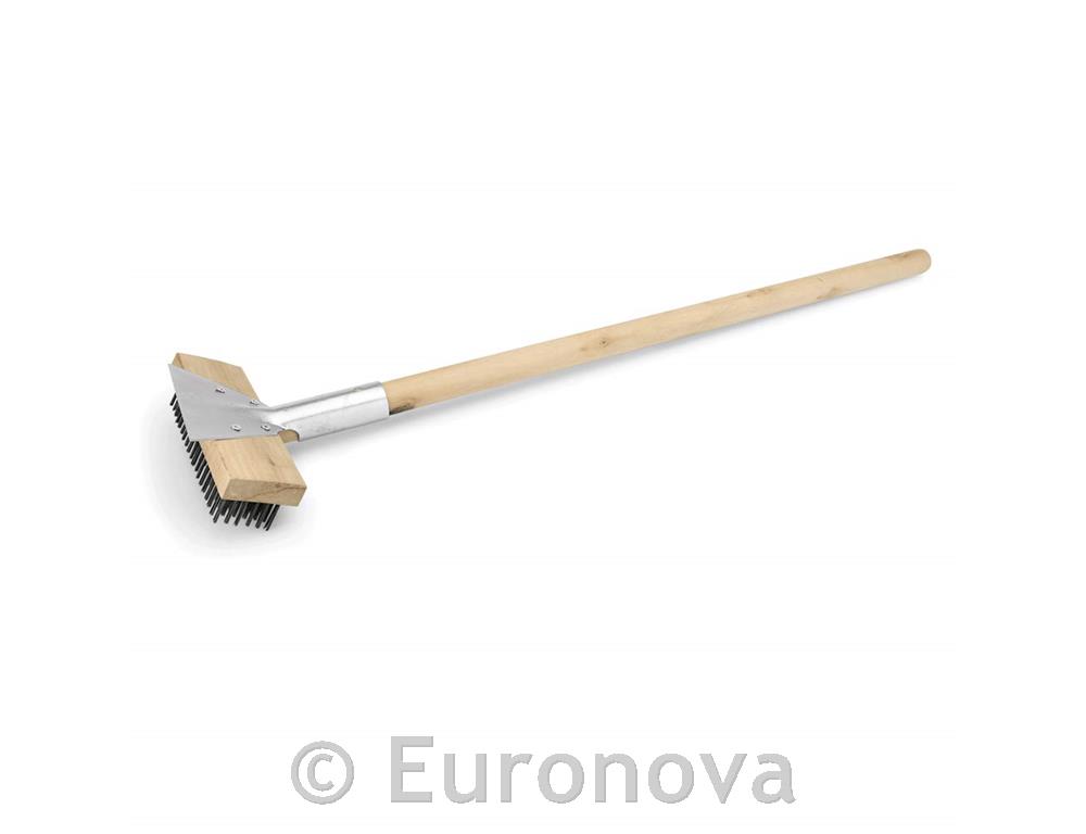 Brush & Scraper For Pizza Oven / 75cm