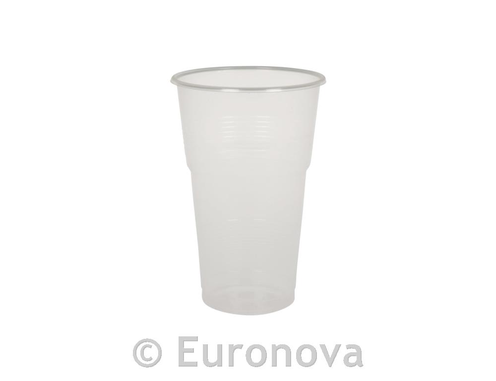 Plastic Cups / PP / 600ml / 50pcs