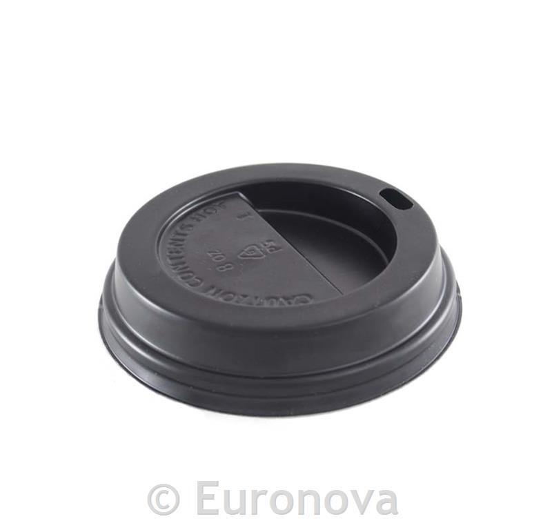Coffee To Go Lid /240ml/80mm/Black/100Pc
