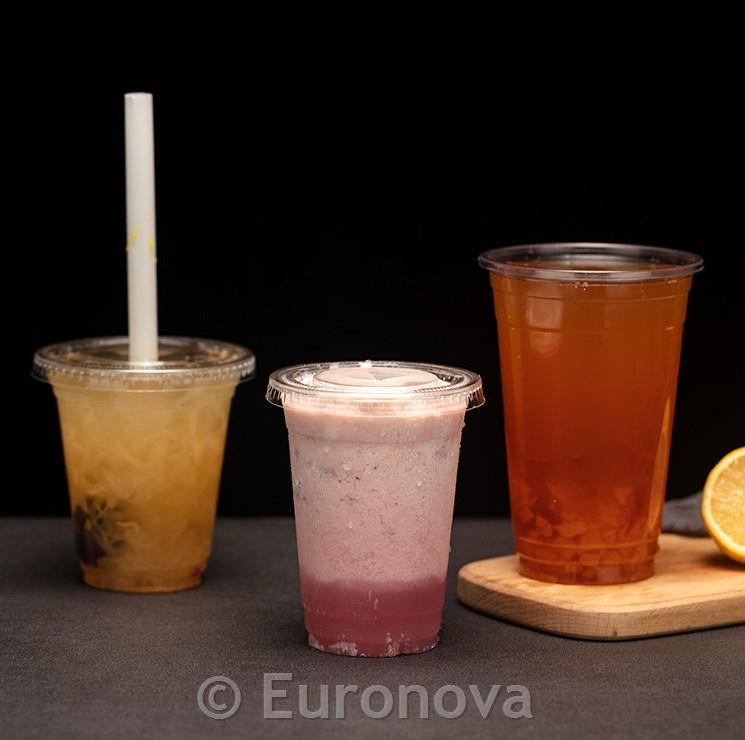 Plastic cups / rPET / 350ml / 50pcs
