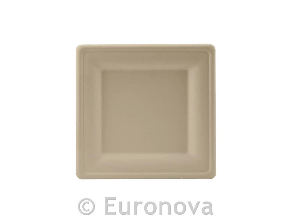 Eco Square Plate / 20x20cm / 50pcs