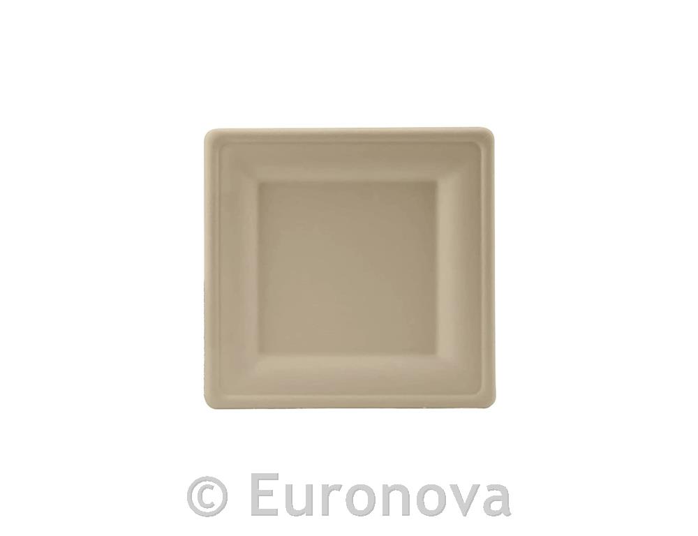 Eco Square Plate / 16x16cm / 50pcs