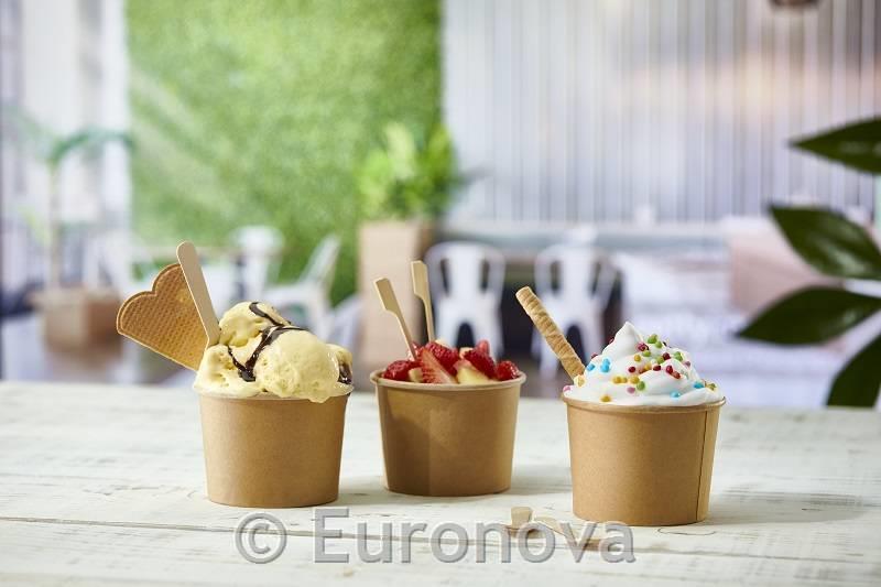 Ice Cream Cup / 4 Scoops / 250ml / 50pcs