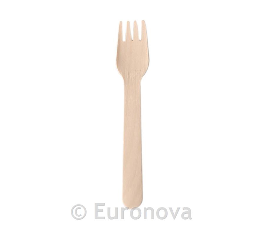 Wooden Cutlery / Forks / 17cm / 100pcs