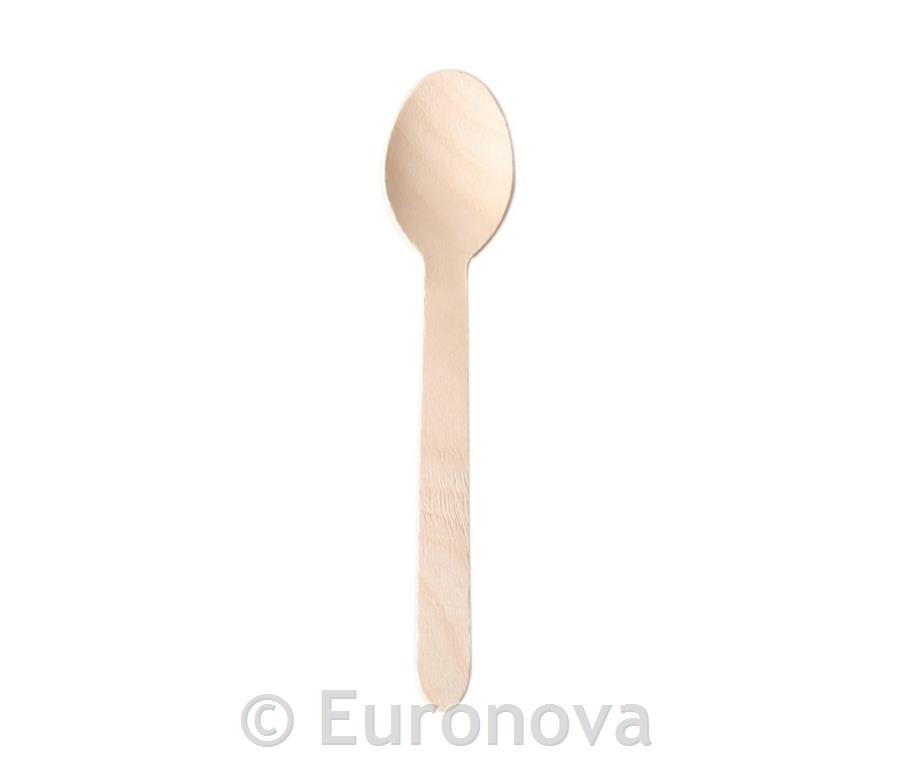 Wooden Cutlery / Spoons / 17cm / 100pcs
