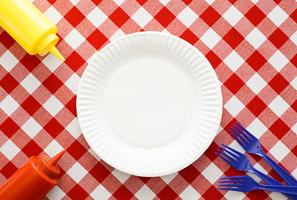 Paper Plates / Round / 23cm / 100pcs