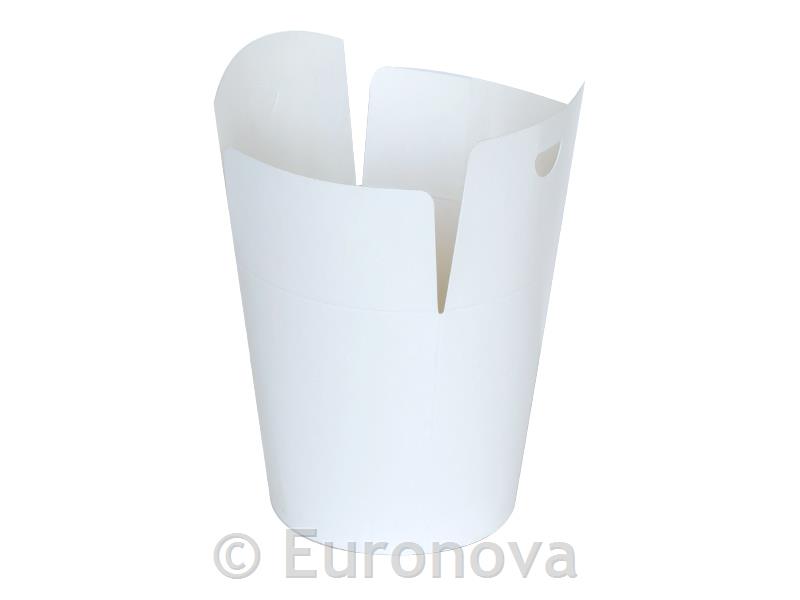 Take-Away China Box / 750ml /White/50pcs
