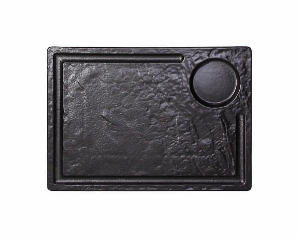 Plate For Steak / 34x24cm / Black
