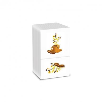 Dispenser Napkins /17x17cm/Coffee/2000Pc