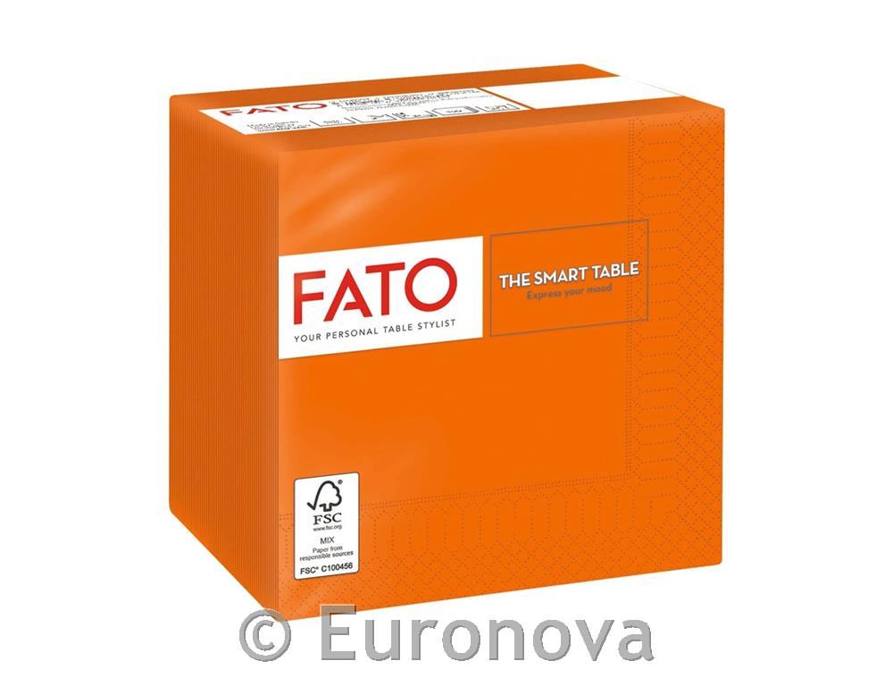 Napkins /2ply/ 24x24cm /Orange/ 100pcs