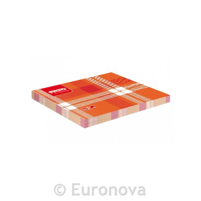 Paper Placemats /40x30cm/Orange/ 250pcs