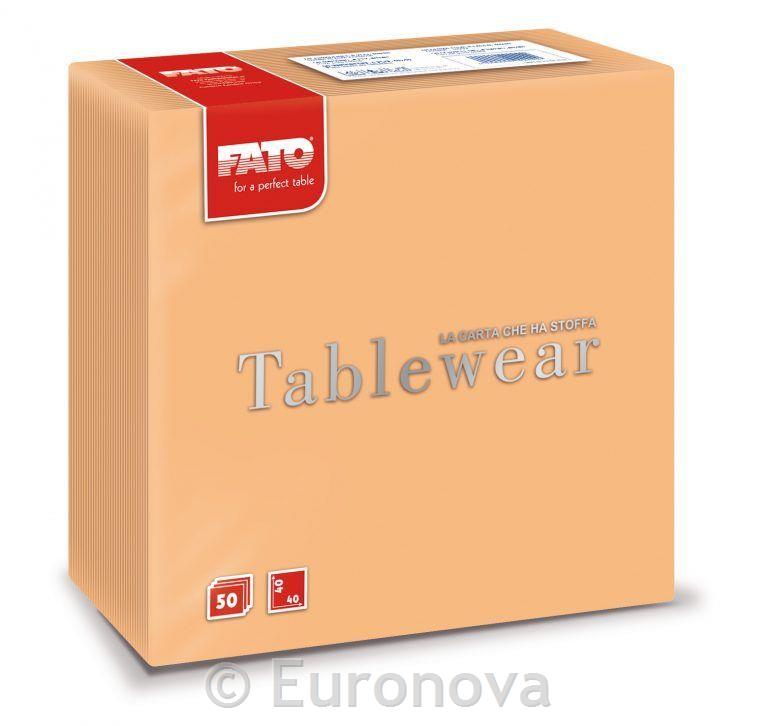 Napkins Airlaid /40x40cm /Apricot/ 50pcs