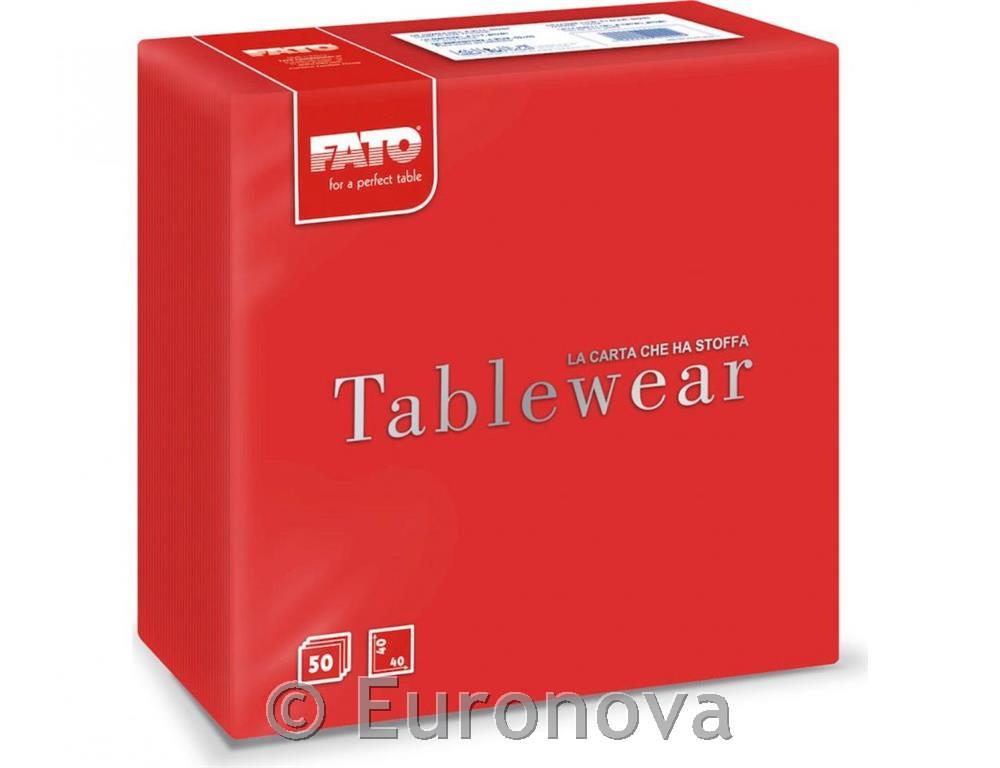 Napkins Airlaid /40x40cm /Red/ 50pcs