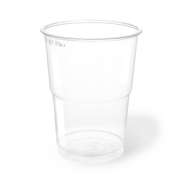 Plastic cups / rPET / 300ml / 50pcs