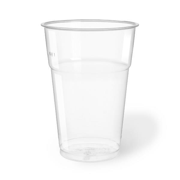 Plastic cups / rPET / 575ml / 50pcs