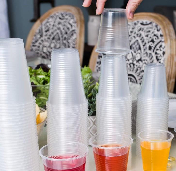 Plastic Cups / PS / 200ml / 100pcs