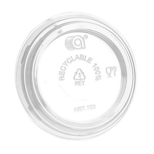 Plastic Lids / rPET / 95mm / 100pcs