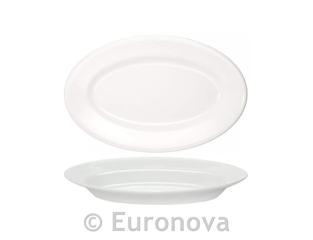 Napoli Oval Plate / Deep / 42cm