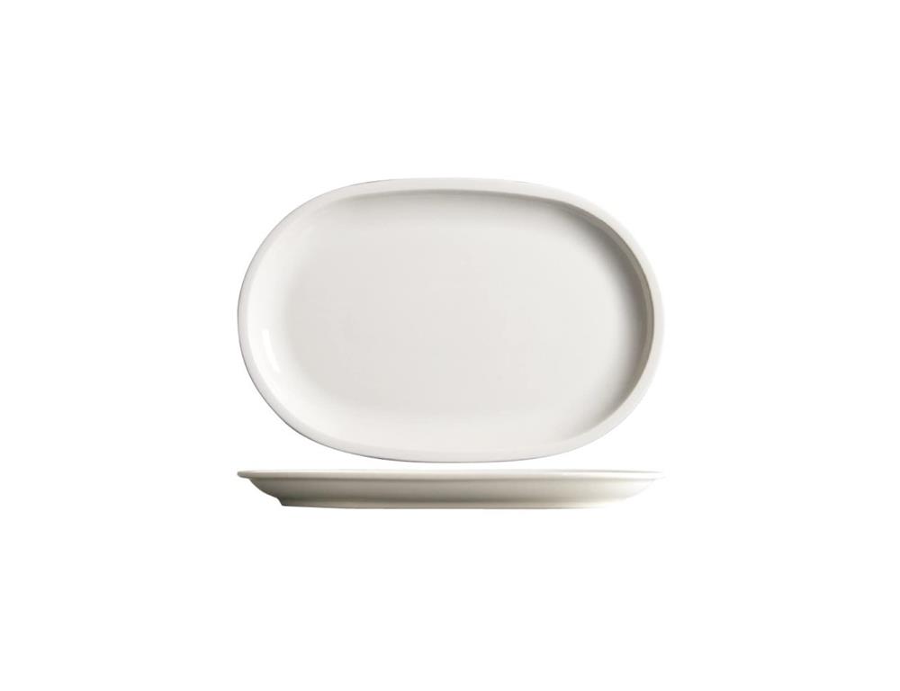 Roma Oval Plate / Chicago / 25cm / 10 pc