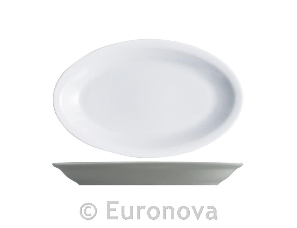 Roma Oval Plate / 37x22cm / 6 pcs